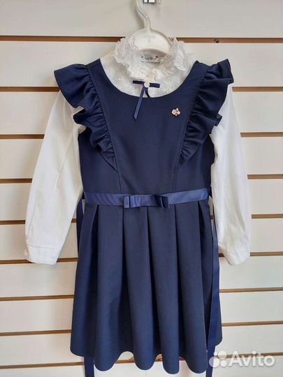 Сарафан школьный 128