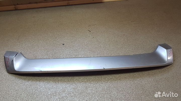 Накладка переднего бампера pajero sport 3