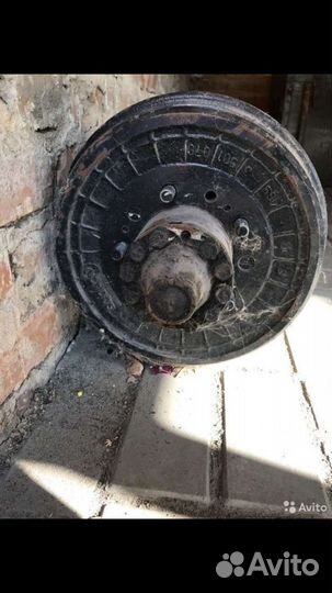 Новый задний военный мост на УАЗ