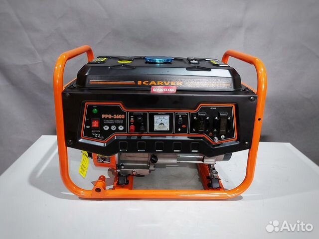 Генератор бензиновый carver 3600. Генератор бензиновый carver 3600