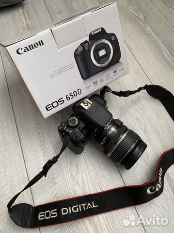 Зеркальный фотоаппарат canon 650d ef-s 17-85 mm