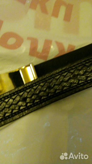 Мужской кожаный ремень Alain