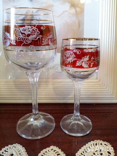 Фужеры и рюмки. Богемия