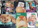 Коллекция карманных календариков - кошки