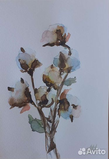 Картины акварелью, пейзажи: 