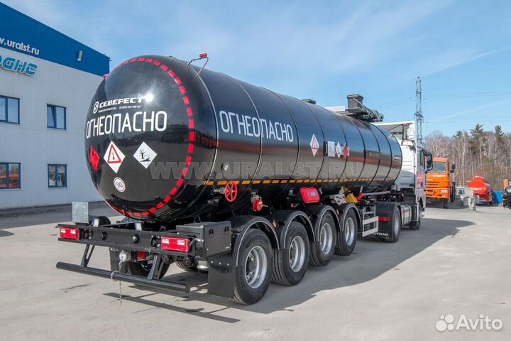 Полуприцеп бензовоз УралСпецТранс ППЦБ 32ТК-42ЛЛ SEVEREST, 2023