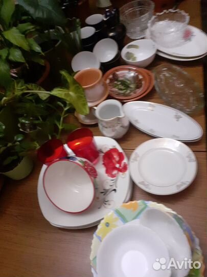 Салатник стекло ссср.селедочницы.и др.посуда