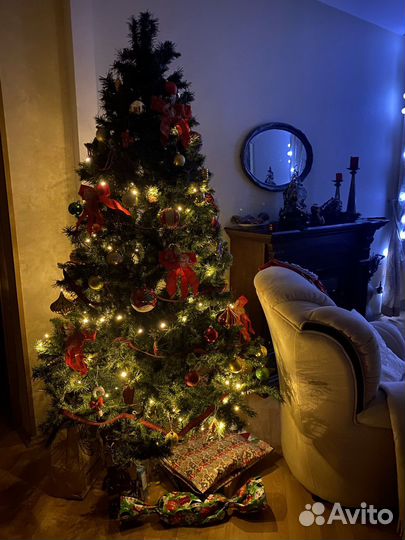 Елка искусственная пвх 180 см