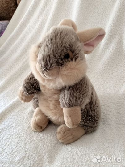 Мягкая игрушка плюшевый заяц