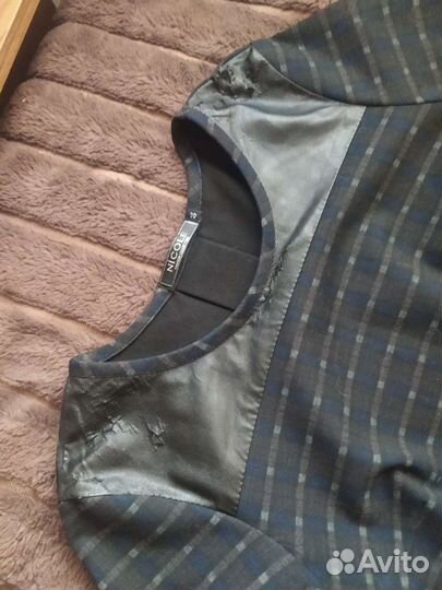 Платье в клетку