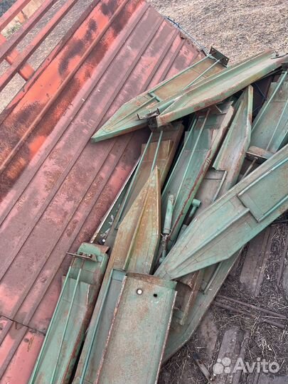 Жатка для уборки подсолнечника