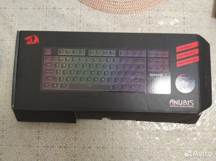 Клавиатура беспроводная Redragon Anubis tkl