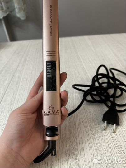 Выпрямитель для волос gama elegance keration