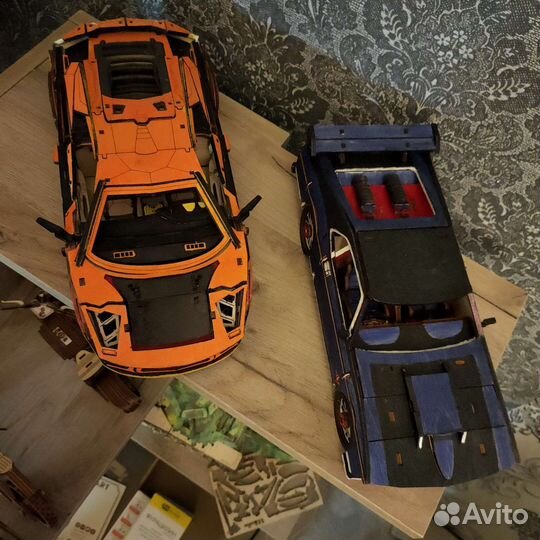 Сборные модели машин