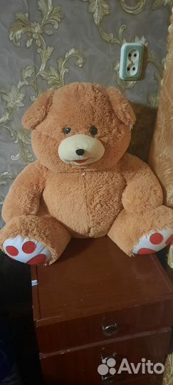 Большие плюшевые медведи бу