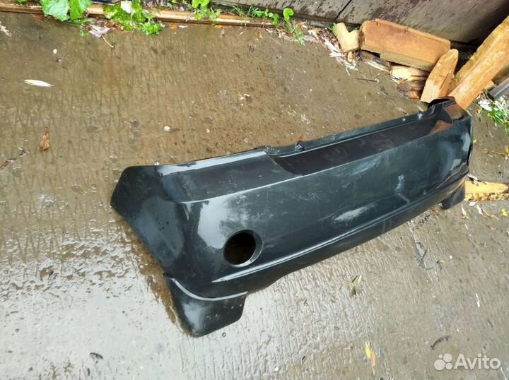 Бампер задний шевроле спарк 2008г/в