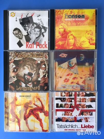 Фирменные компакт-диски: Япония, сша, Европа