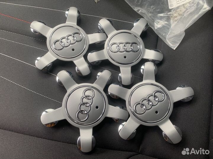 Колпачки на литые диски Audi новые оригинал