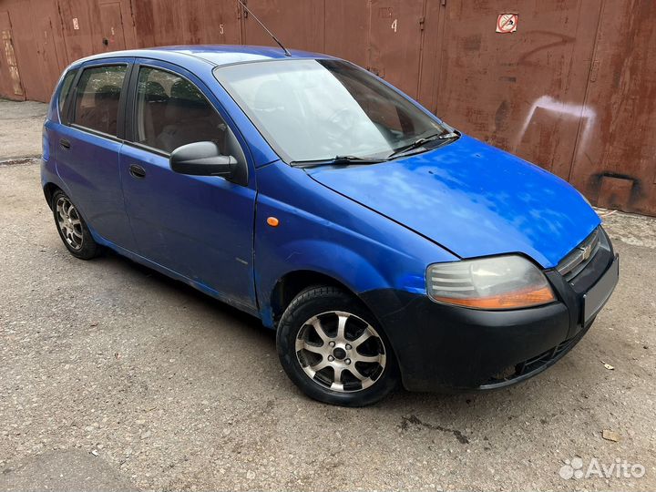 Chevrolet Aveo 1.2 МТ, 2004, 120 000 км