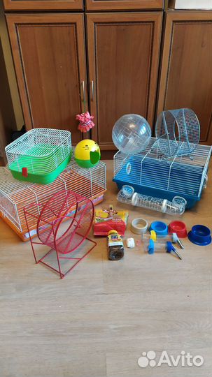 Клетки аксессуары для хомяка