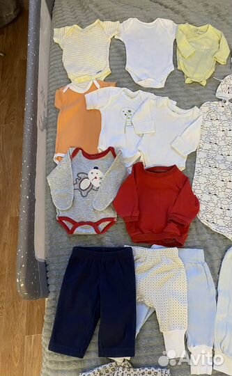 Вещи пакетом на мальчика 50 56