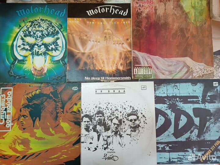 СССР пластинки винил рок и ещё