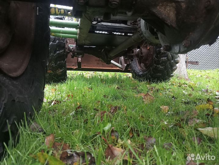 Самодельный трактор 4х4