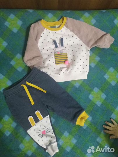 Костюм для девочки 3-6 мес
