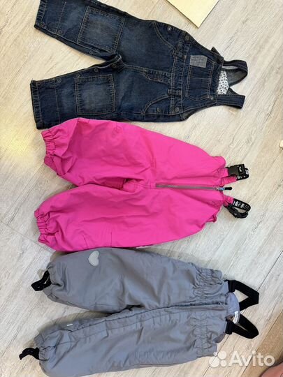 Детские вещи отдетьно или пакетом на девочку
