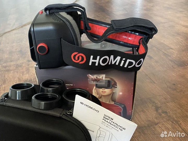 Шлем виртуальной реальности homido VR