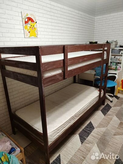 Двухъярусная кровать IKEA бу