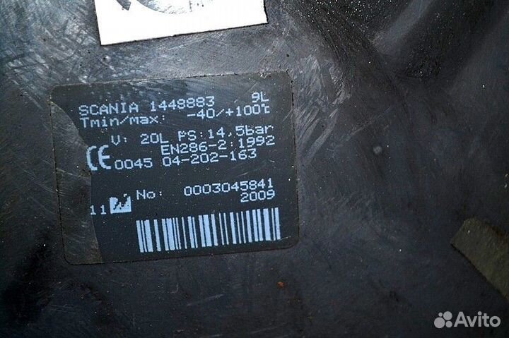 Ресивер scania P-series (01.04)