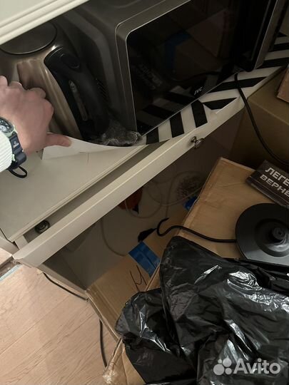 Стенка белая IKEA / шкаф, буфет, тумба