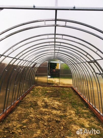 Двойная арка теплица