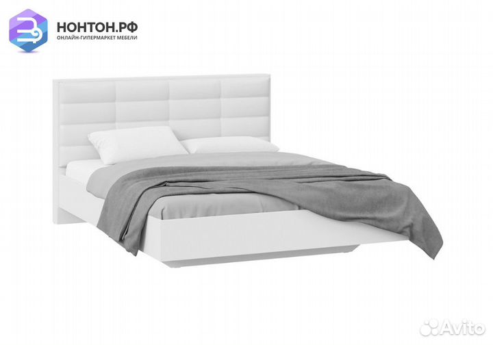 Кровать Агата белая