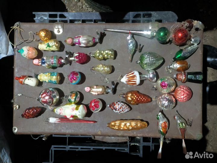 Елочные игрушки СССР