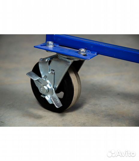 Тележка для металлических бочек TOR кб-1 (250 литая + 160 поворотное)