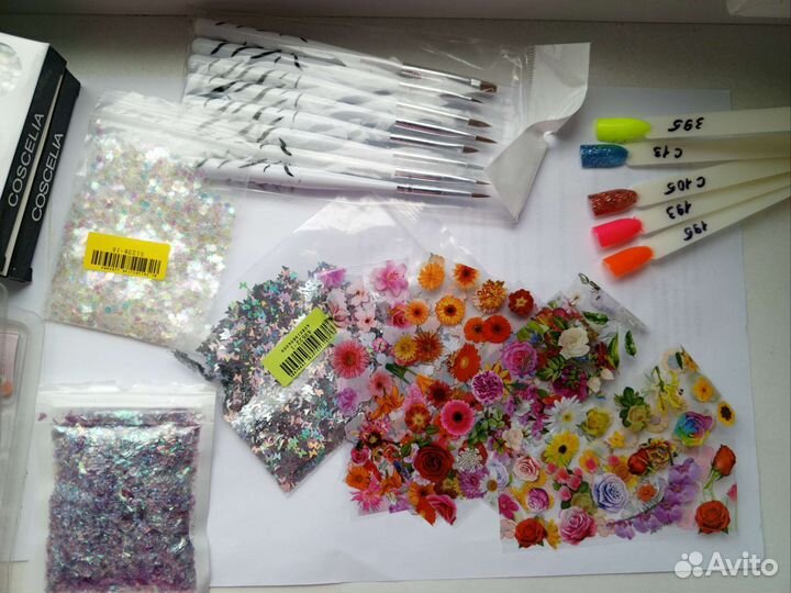 Материалы для маникюра, гель-лак, наращивание