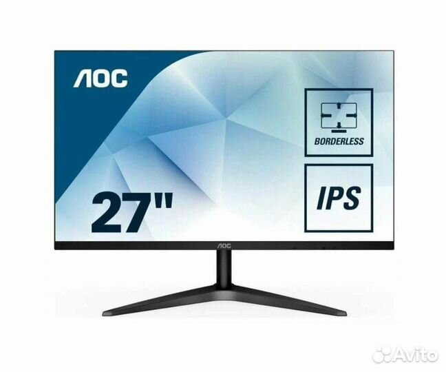 Монитор 27 дюймов 60Гц 1920х1080 IPS AOC