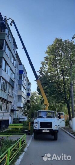 Кран манипулятор, автовышка