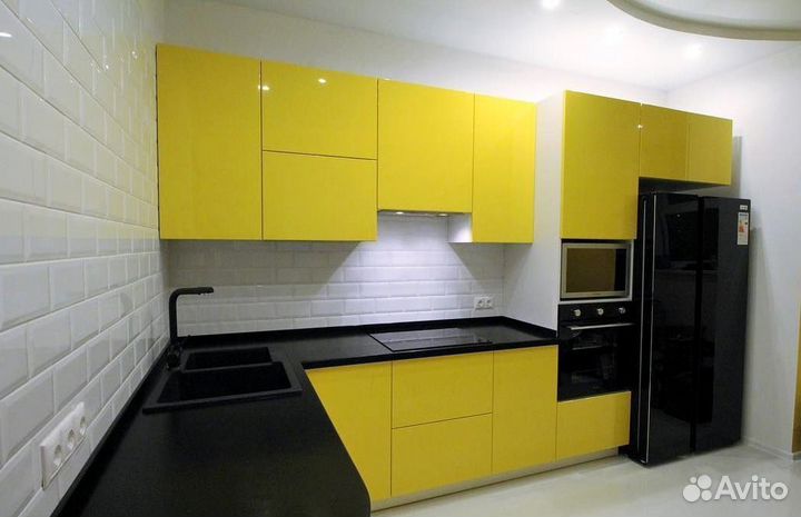 Кухонный гарнитур угловой на заказ