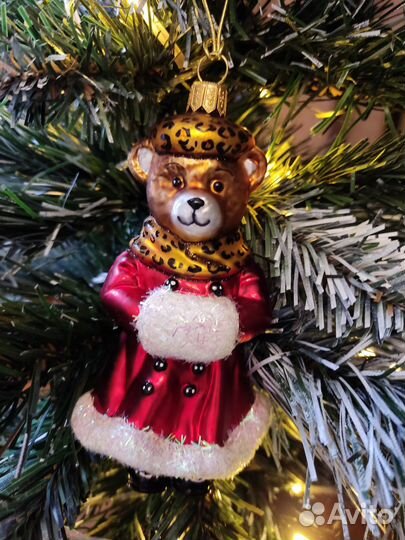 Елочные игрушки Мишки от Firma Bilinski (Польша)