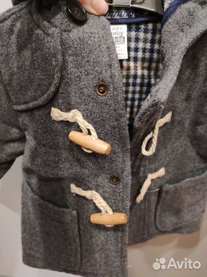 Пальто детское zara