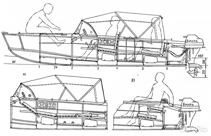 Моторная лодка 