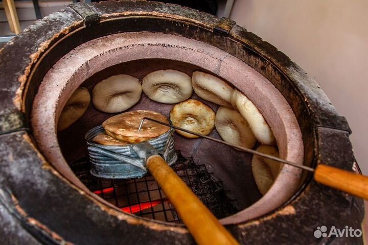 Спираль для жарки мяса, шашлыка в тандыре