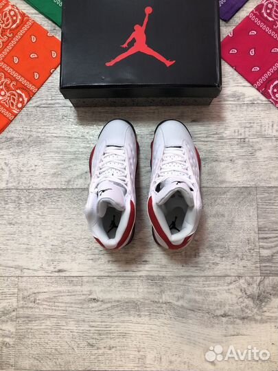 Кроссовки Air Jordan 13 retro White/Red