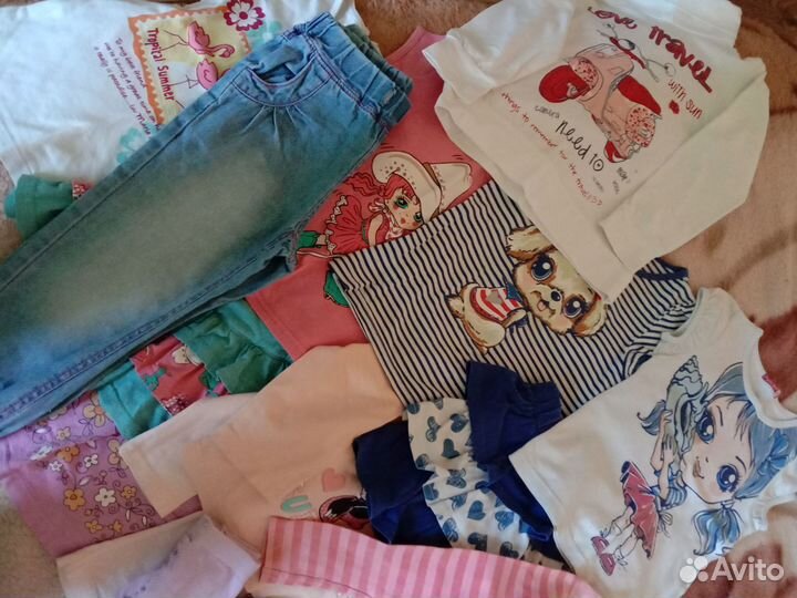 Вещи пакетом на девочку 92 - 98