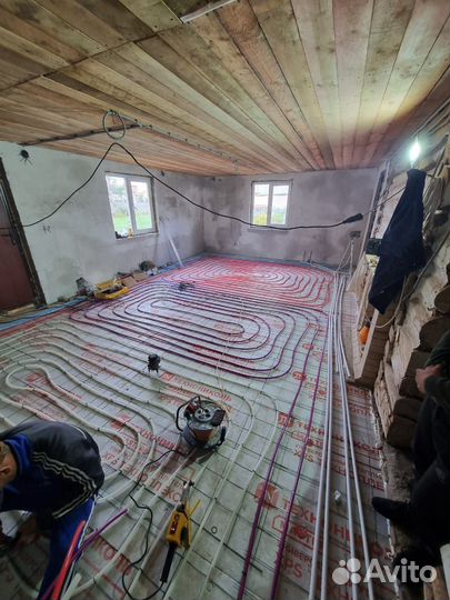 Теплые полы, отопление