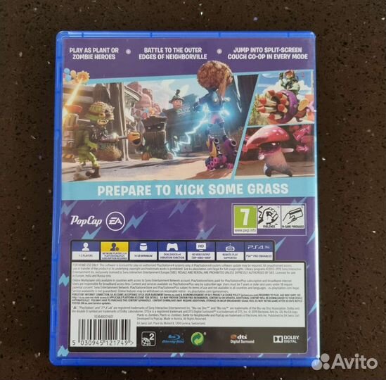Игра play station ps4 plants vs zombies