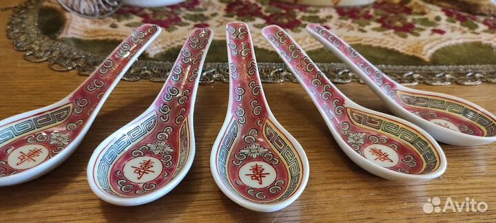 Ложки Старый Китай фарфор